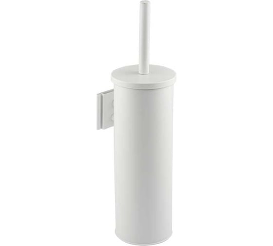 Изображение товара Ерш для унитаза круглый САНАКС настенный, из нержавеющей стали, цвет белый 31402