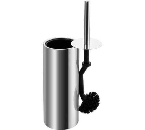 Изображение товара Ерш для унитаза САНАКС Премиум напольный, круглый, безшовный, из нержавеющей полированной стали 1007