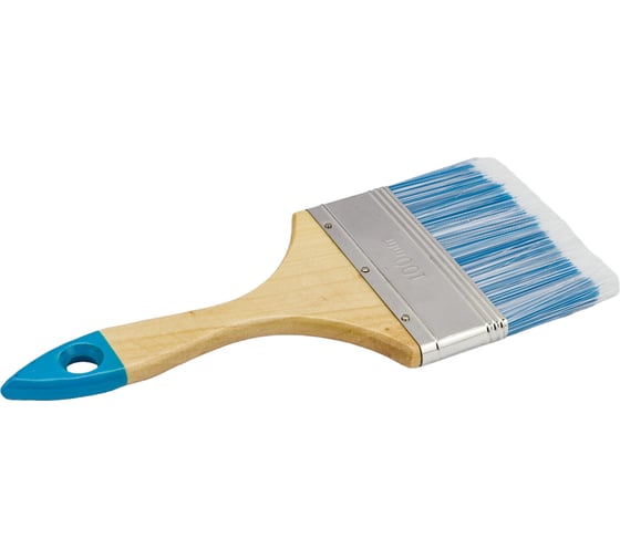 Изображение товара Плоская кисть Toolberg 100 мм, искусственная щетина 0102340