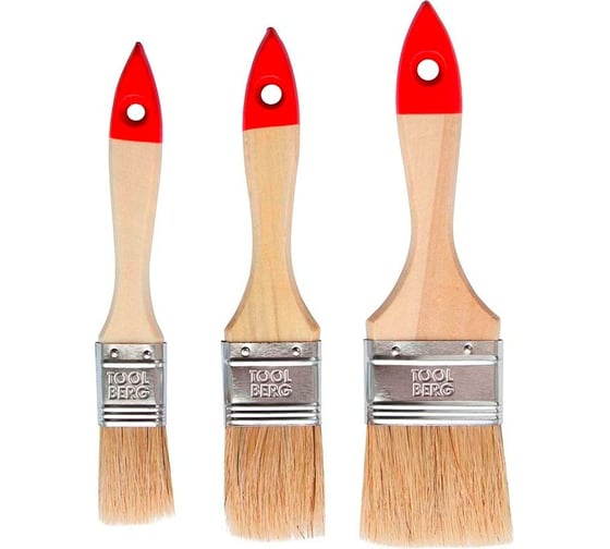 Изображение товара Набор кистей Toolberg 3 шт 0105003