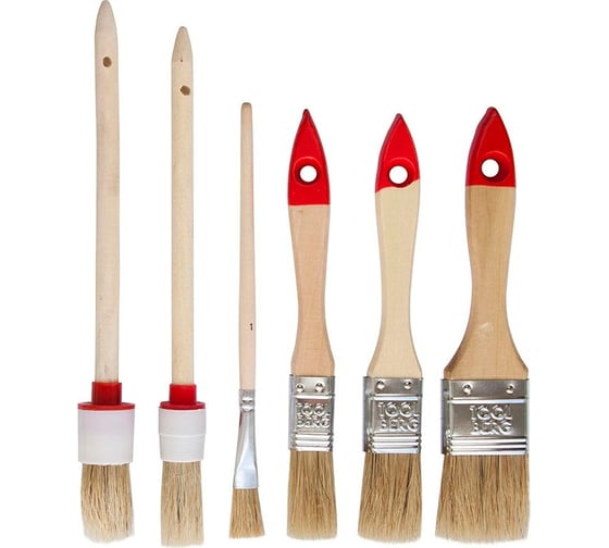 Изображение товара Набор кистей Toolberg 6 штук 0105006