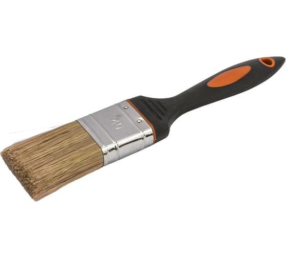 Изображение товара Плоская кисть Toolberg ПРЕМИУМ 40 мм, смесь щетины 0101685