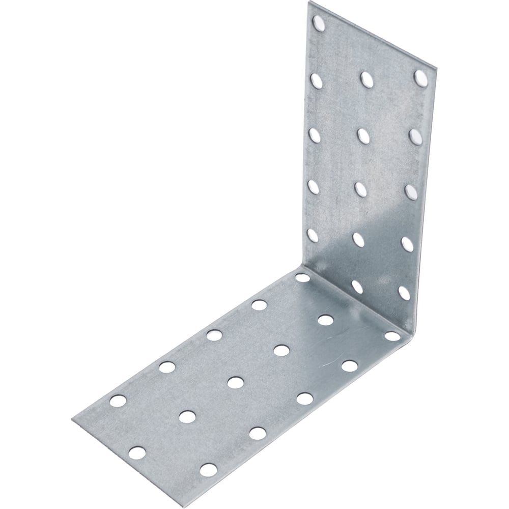 Изображение товара Крепежный уголок равносторонний ГУРТ 100х100х50х1,5 цинк 10 шт