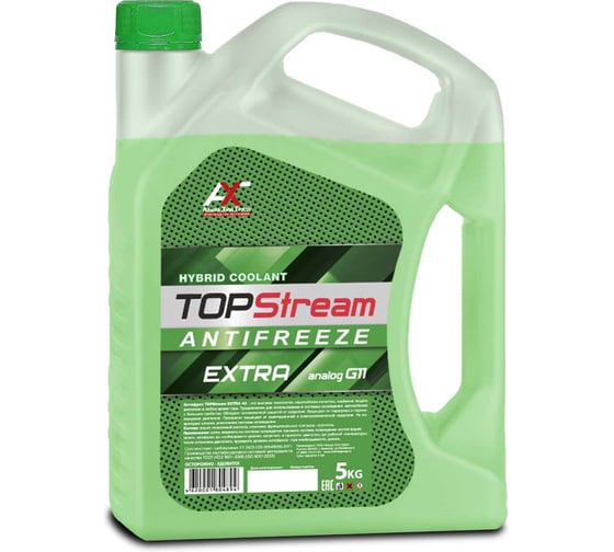 Изображение товара Антифриз AKross TOPStream EXTRA зеленый 4,5 кг ATSEG00005