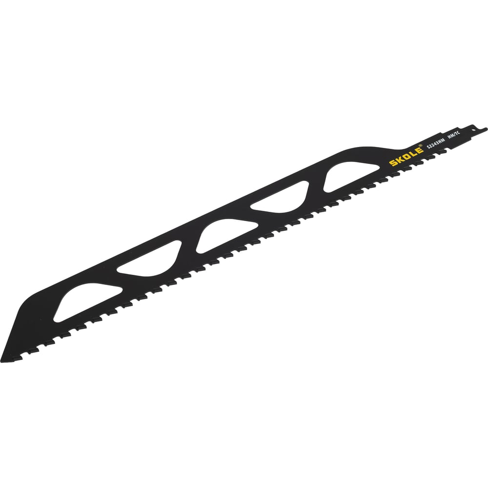 Изображение товара Полотна для сабельных пил SKOLE P3 S2243HM 455 мм для пенобетона и кирпича
