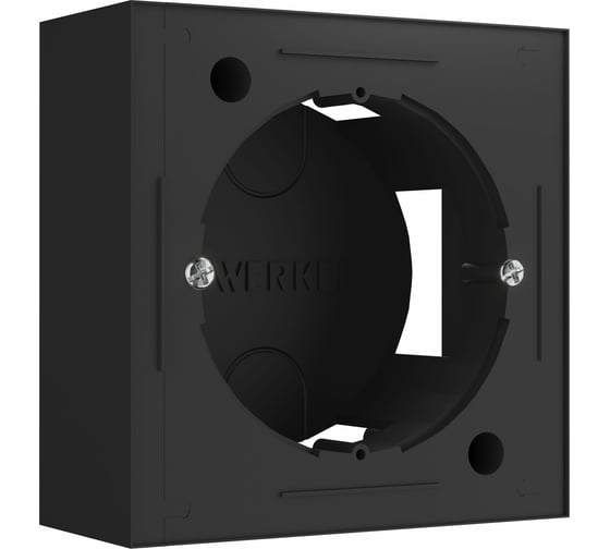 Изображение товара Коробка WERKEL для накладного монтажа черный a053528