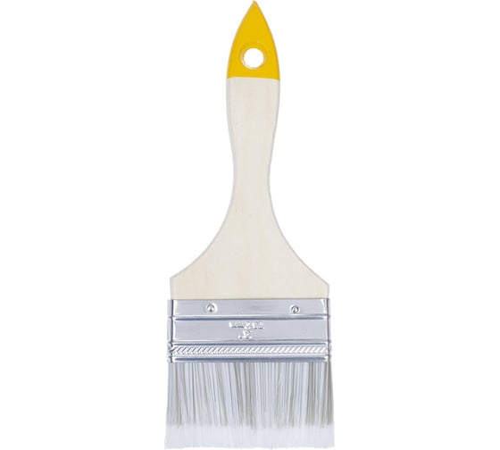 Изображение товара Плоская кисть KORVUS Хобби 75 мм, искусственная щетина 0102230