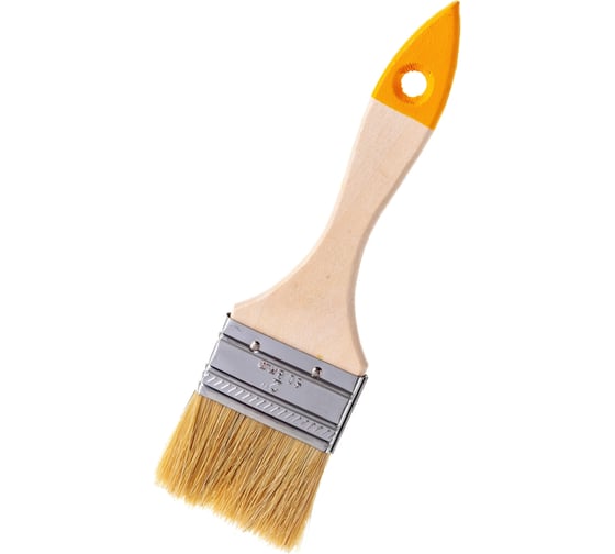 Изображение товара Плоская кисть KORVUS Хобби 2" Белый 0101920