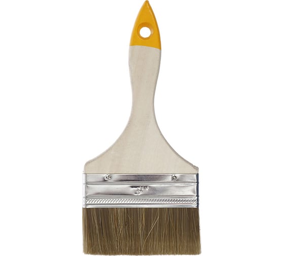 Изображение товара Плоская кисть KORVUS Хобби 100 мм, смешанная щетина Лк-00007293