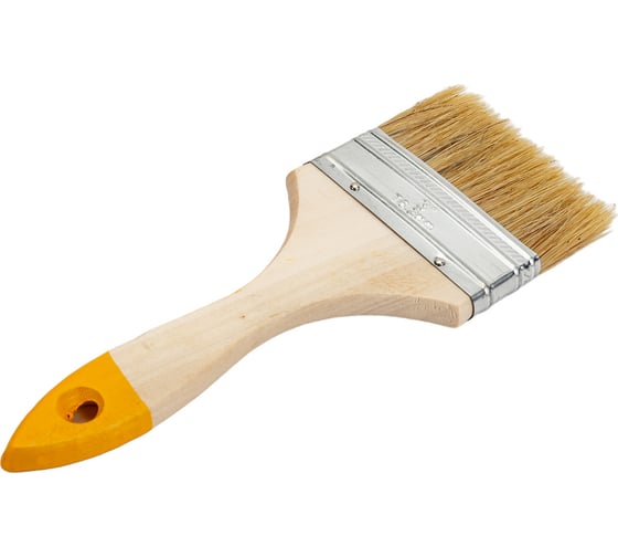 Изображение товара Плоская кисть KORVUS Хобби 3" Белый 0101930