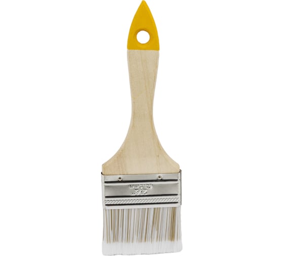 Изображение товара Плоская кисть KORVUS Хобби 63 мм, искусственная щетина 0102225