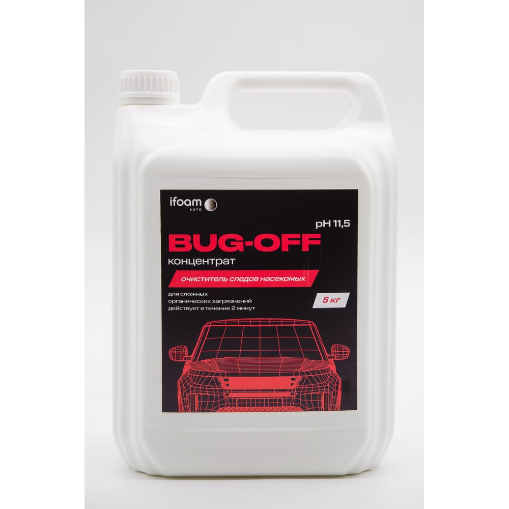 Изображение товара Очиститель следов насекомых Ifoam Bug-Off Concentrate 5 литров