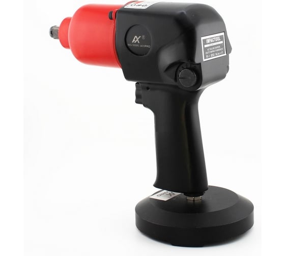 Изображение товара Пневмогайковерт AIXPRO 1/2", 850 N.m. максимальное усилие, 2,8 кг, 480 л/м, 8000r/min, Twin Hammer 843-160850