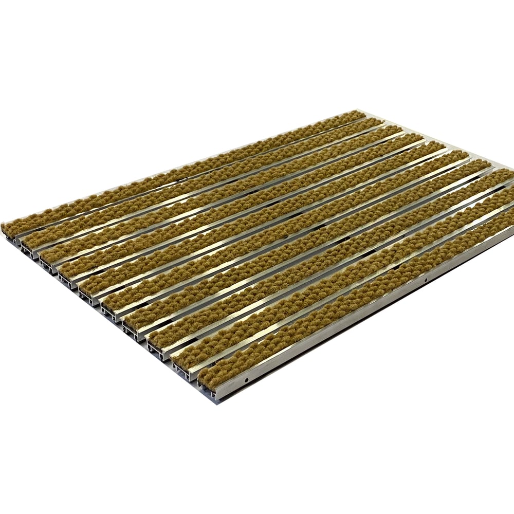 Изображение товара Грязезащитная придверная решетка Эксперт ворс, песочный 590x390мм