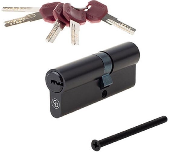 Изображение товара Цилиндровый механизм Code Deco ZM-80(35/45)-BLM 00034005