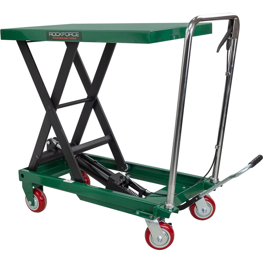 Изображение товара Тележка подъемная гидравлическая Rockforce 300кг RF-SPT 300A(66087)