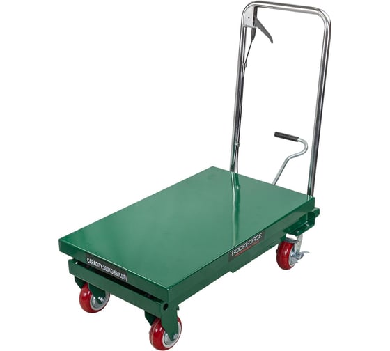 Изображение товара Тележка подъемная гидравлическая Rockforce 300кг RF-SPT 300A(66087)