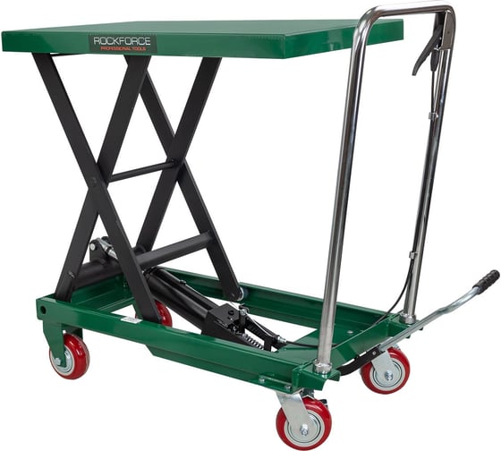 Изображение товара Тележка подъемная гидравлическая Rockforce 300кг RF-SPT 300A(66087)
