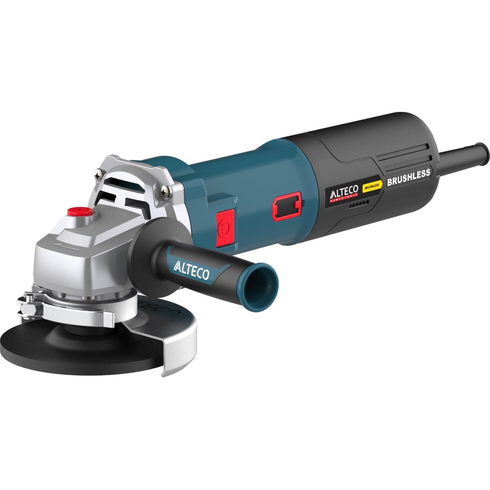 Изображение товара Бесщеточная угловая шлифмашина ALTECO AGH 1500-125 ECS BL профессиональная