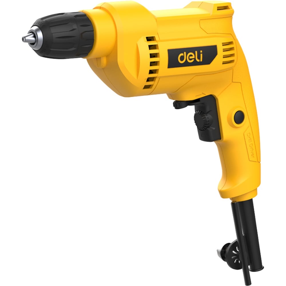 Изображение товара Дрель сетевого питания DELI 500Вт DL-DZ10-E2 быстрозажимной патрон 10мм