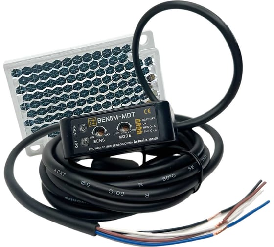 Изображение товара Датчик фотоэлектрический Autonics с универсальным входом питания BEN5M-MDT H1650001342R