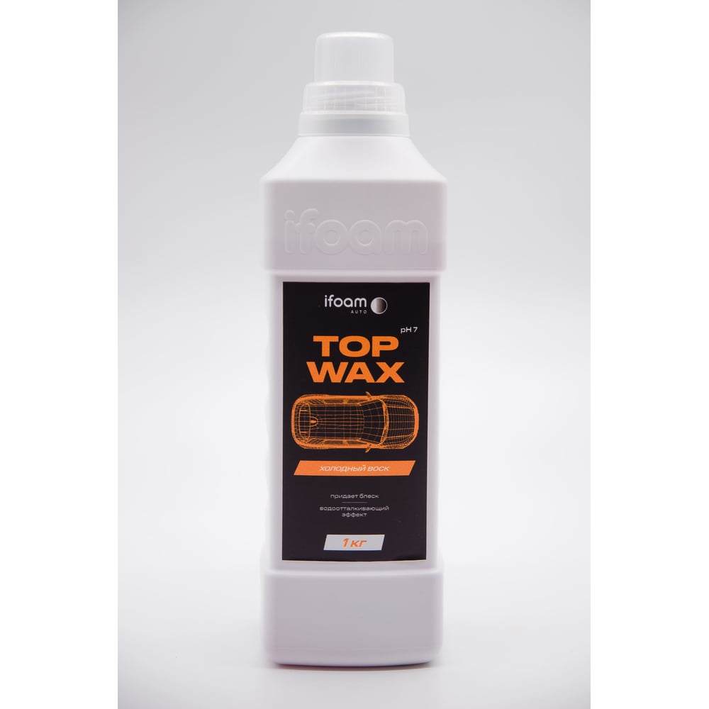 Изображение товара Холодный воск Ifoam TOP WAX 212101 для автомобиля 1 литр жидкий защитный бальзам автоуход