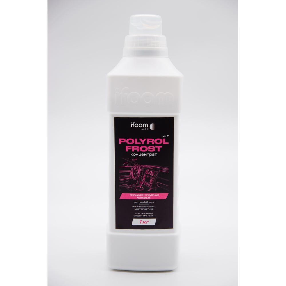 Изображение товара Полироль-очиститель пластика Ifoam Polyrol frost bubble gum Concentrate 222101