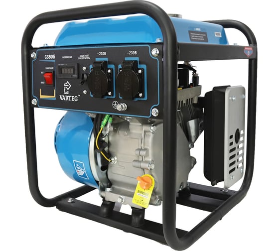 Изображение товара Бензиновый инверторный генератор VARTEG G3800i 8454