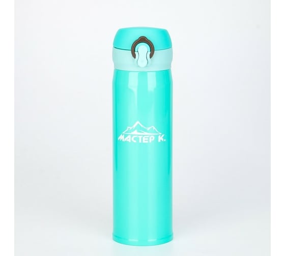 Изображение товара Термос Мастер К 450 мл, сохраняет тепло 8 ч, бирюзовый 4357061