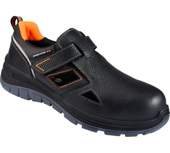 Изображение товара Полуботинки с перфорацией ГК Спецобъединение OPERATOR 2,0 с КП и КС, кожаные ПУ/ТПУ (46) Пол Пол 098/46