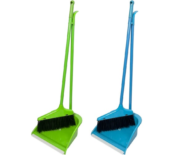 Изображение товара Набор для уборки EUROHOUSE Щетка и совок 14204