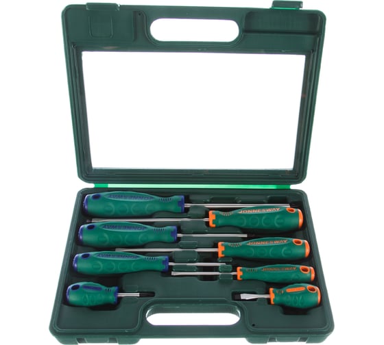 Изображение товара Набор отверток SL 6,5х38-6,5х150 PH Jonnesway D71PP08S