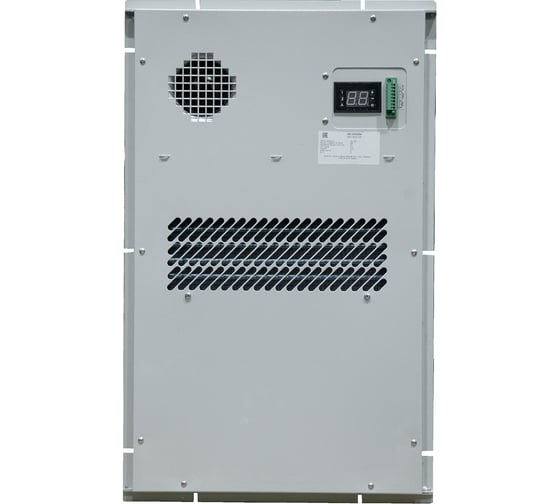 Изображение товара Кондиционер настенный для установки в шкаф АМАДОН Охлаждающая мощность - 1500 Вт. Мощность нагревателя - 1000 Вт, AC220V±15%, 50/60Hz, R134a. Рабочая температура от -40 до +55С, IP55. НКА-1000-230