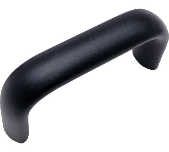 Изображение товара Ручка бугельная алюминиевая овальная черная Алтервиа A51402.0209006BL