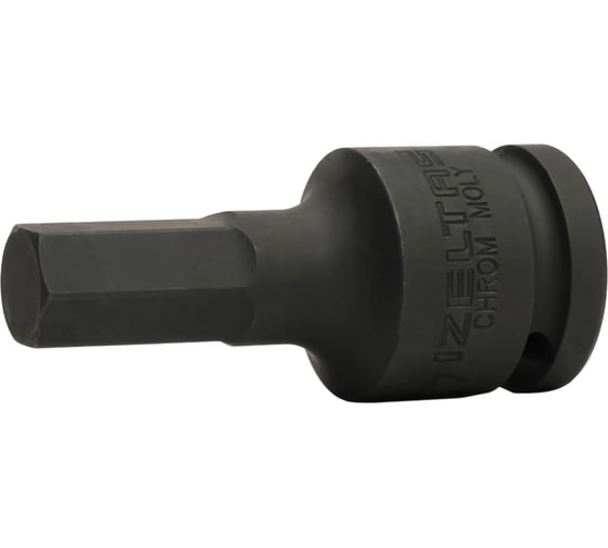 Изображение товара Головка торцевая ударная с внешним удлиненным шестигранным профилем IZELTAS HEX 24 мм, 3/4DR, длина 87 мм 14000004533