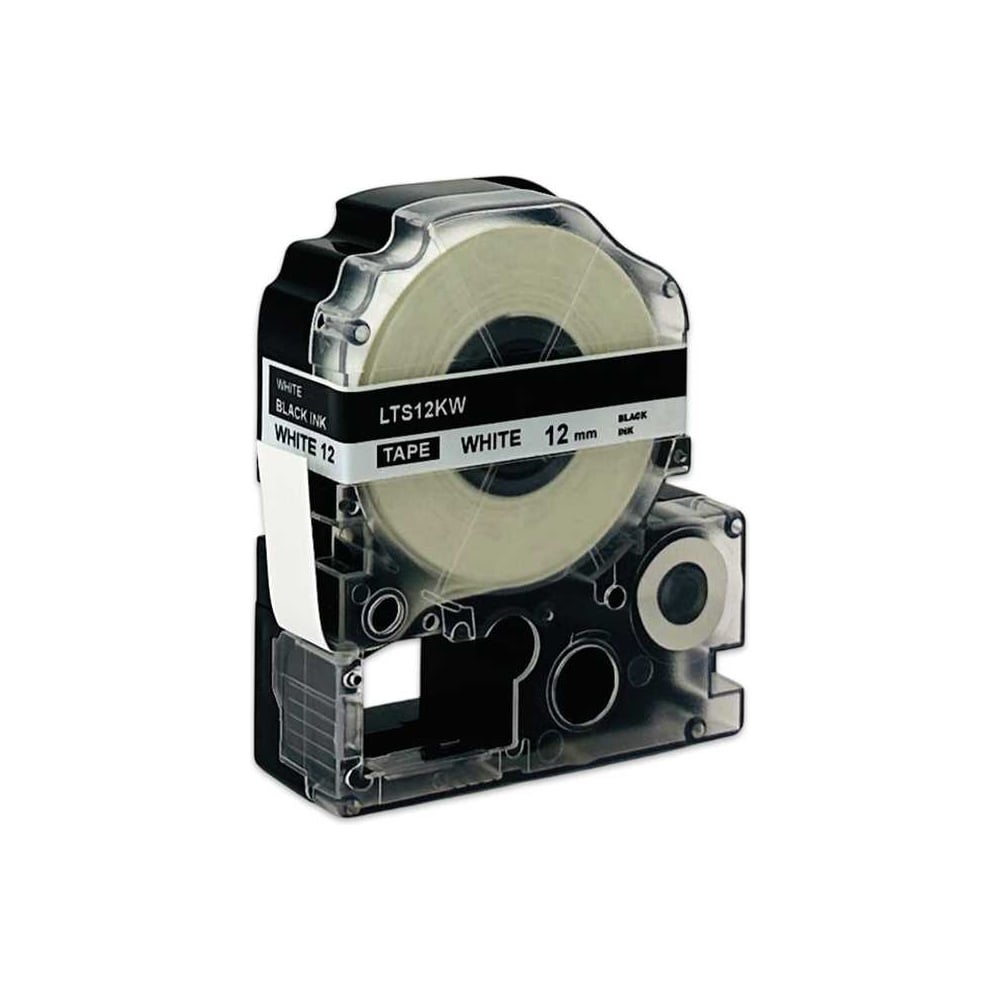Изображение товара Картридж с лентой МАРКЕРПРОМ LTS12KW для Epson Labelworks 12мм 5м