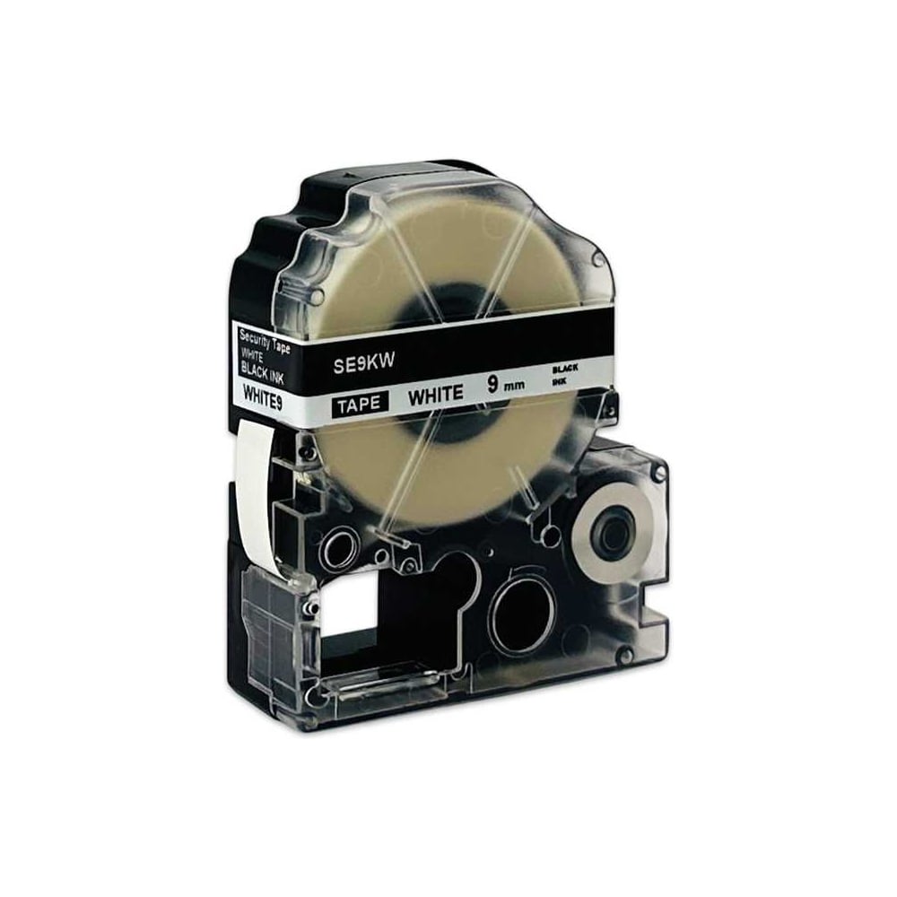 Изображение товара Картридж МАРКЕРПРОМ SE9KW для Epson Labelworks, черный на белом