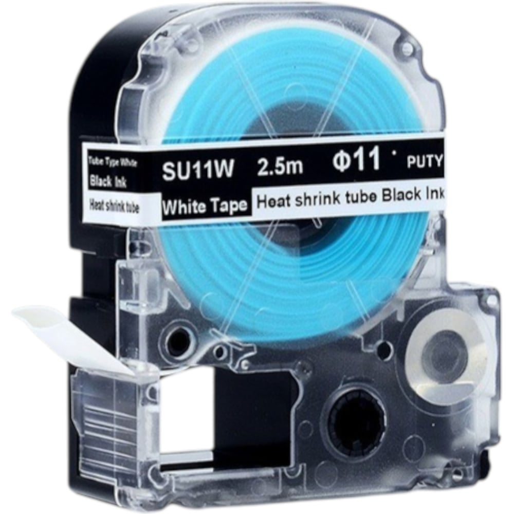 Изображение товара Картридж МАРКЕРПРОМ SU11W для Epson Labelworks 18мм 2,5м черный на белом