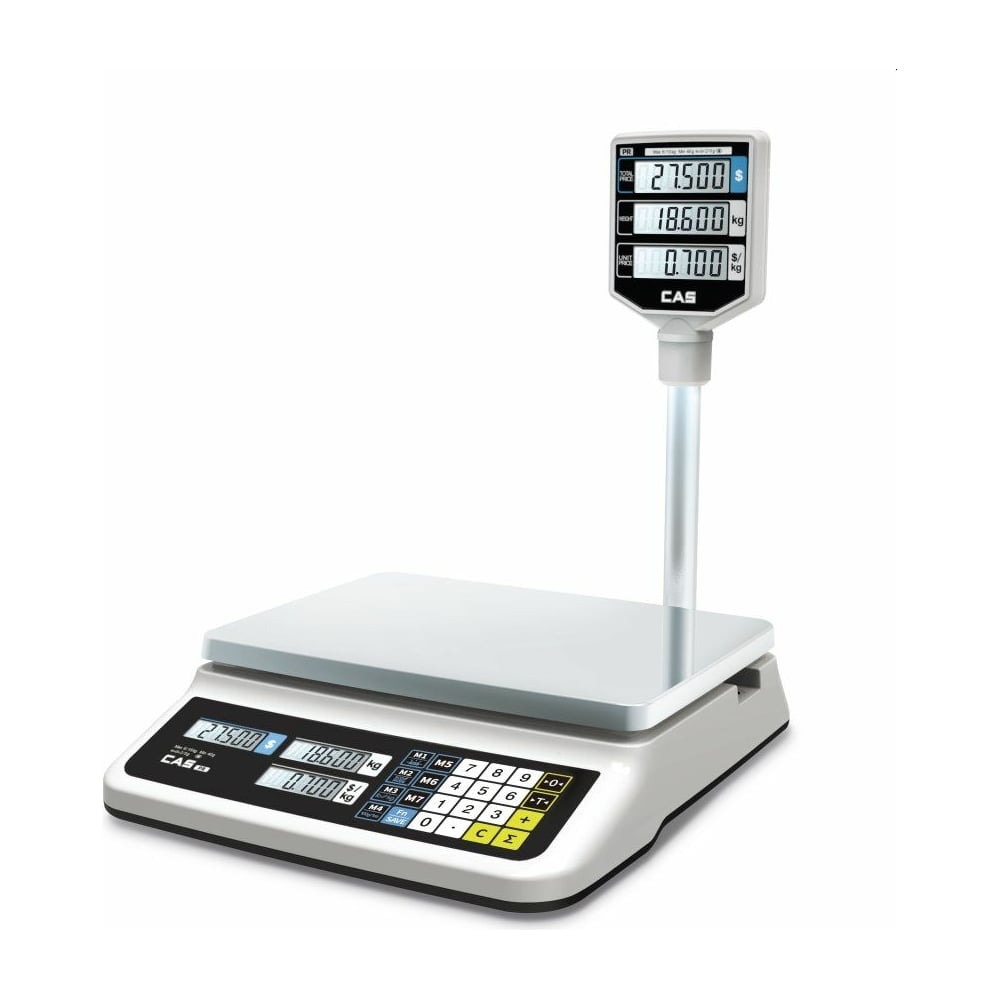 Изображение товара Электронные весы CAS PR-15P с максимальным весом до 15 кг
