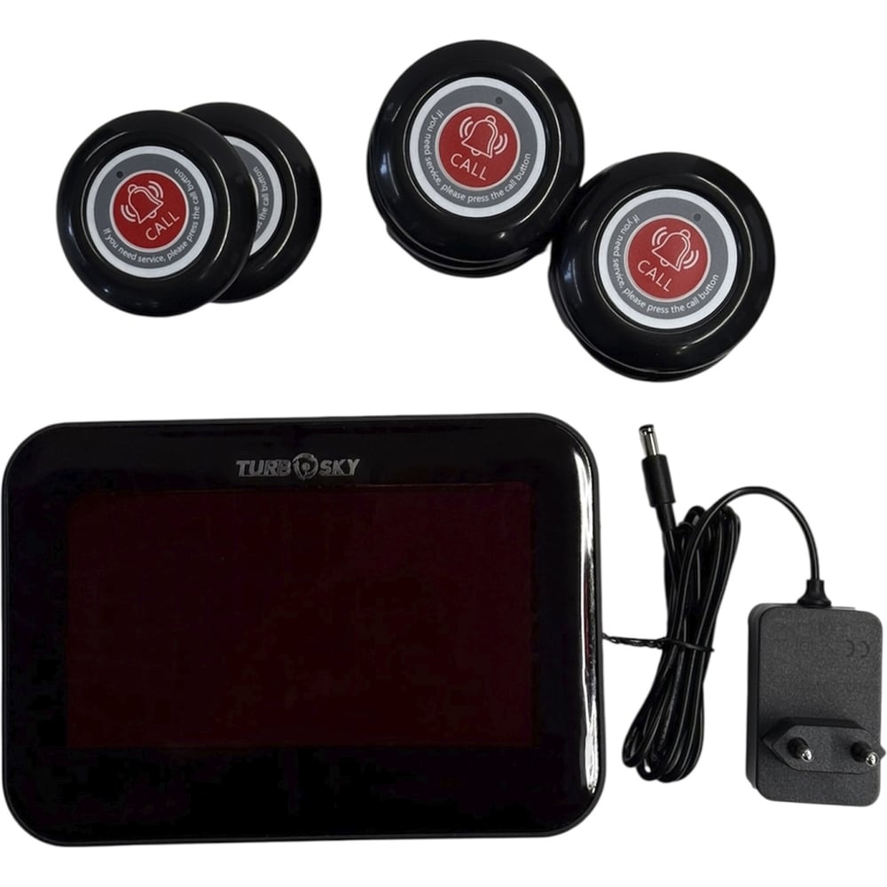 Изображение товара Табло вызова персонала Turbosky AS-4 с встроенными светодиодами