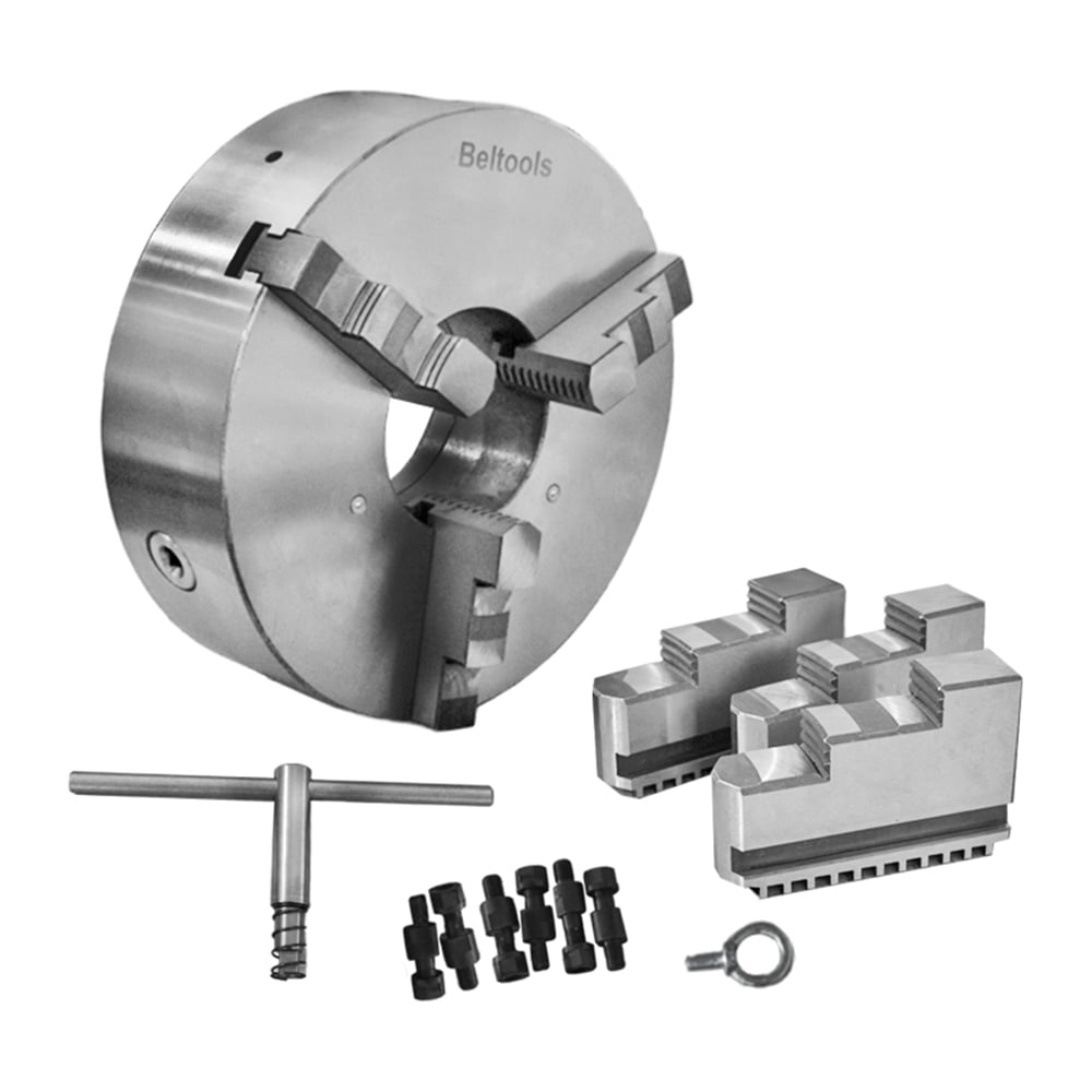 Изображение товара Токарный патрон Beltools 500-ПТ 3-кулачковый с обратными кулачками