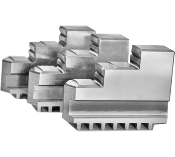 Изображение товара Кулачки к патрону токарному 200 3шт компл. обратные полка 10 ширина 22 J=9,8 Beltools ri.262.204