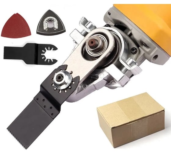 Изображение товара Насадка Альфадиск на УШМ под реноватор для резки и шлифования в труднодоступных местах 543460