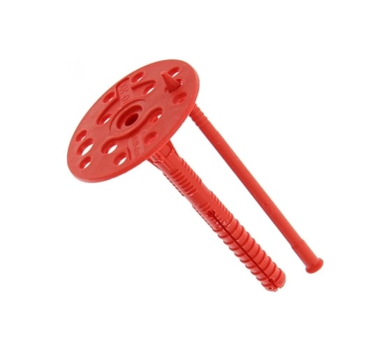 Изображение товара Дюбель для изол. мат. Bohrer 10х200 мм, с пласт. гвоздем, 100 шт. DIZO-10х200-100