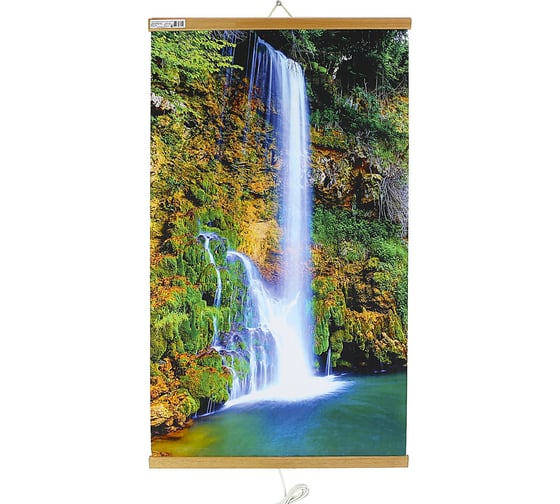 Изображение товара Инфракрасный гибкий настенный обогреватель для квартиры и дачи Домашний Очаг Водопад ИКОДО-В