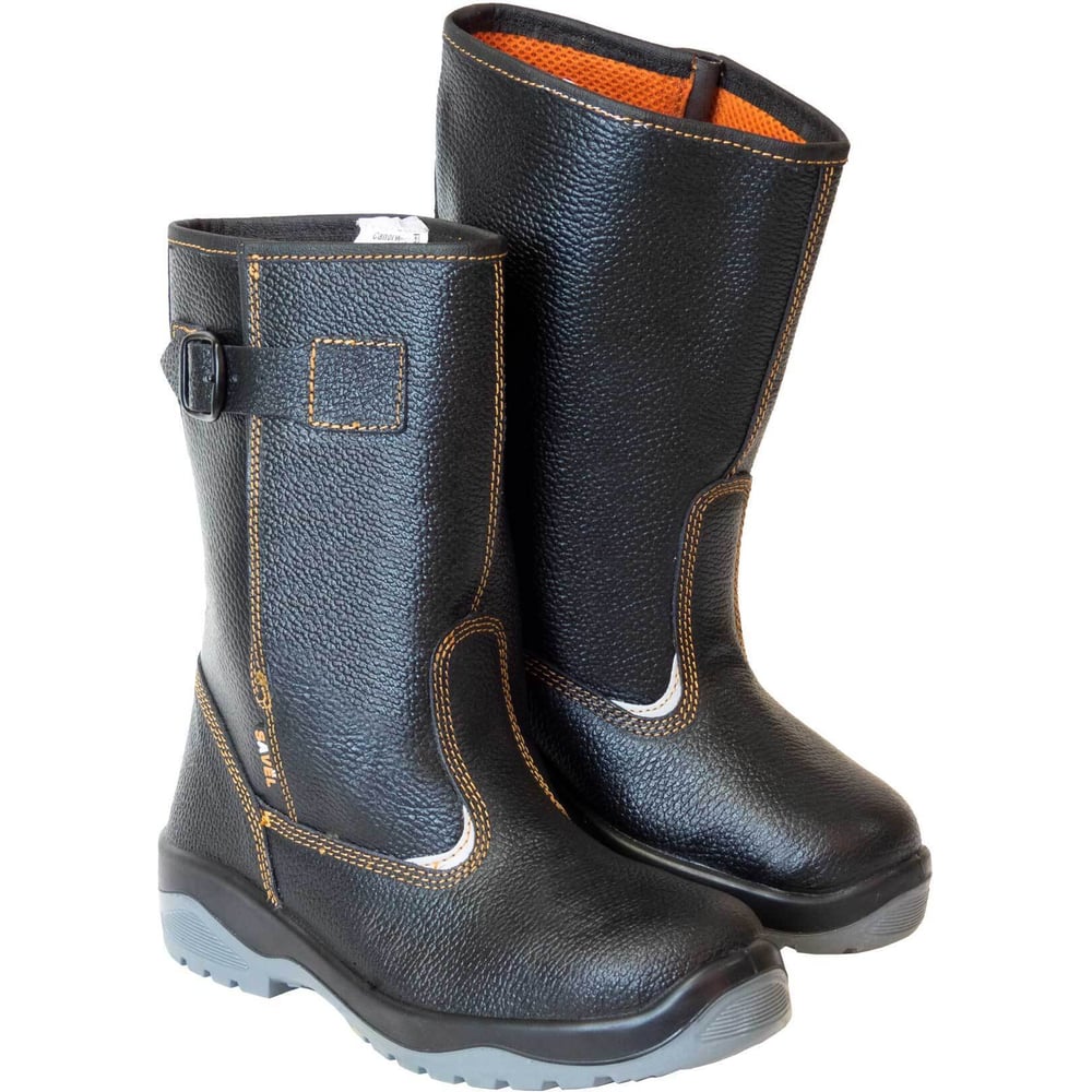 Изображение товара Сапоги СИРИУС Европа Р из натуральной кожи и ПУ-ТПУ, 38 размер, черные