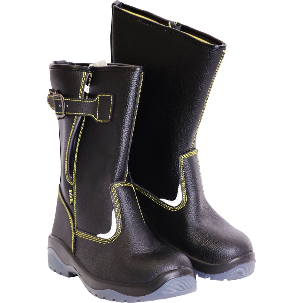 Изображение товара Сапоги профессиональные СИРИУС Профи МП, кожа, ПУ ТПУ, регул. голенище, унисекс, р. 38
