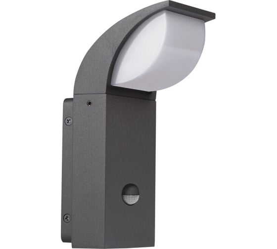 Изображение товара Настенный садовый светильник с датчиком движения KANLUX ABETE LED EL 20 SE-GR 36573