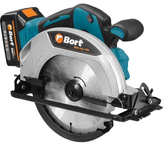 Изображение товара Пила циркулярная аккумуляторная BORT BHK-21Li-185 (2*3,0 Ач + ЗУ) 93418590