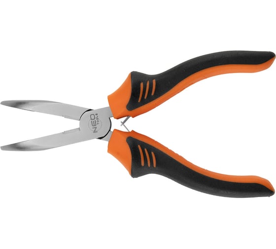 Изображение товара Плоскогубцы NEO Tools удлиненные, изогнутые, 180 мм 01-255